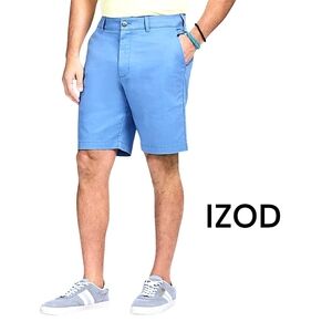 IZOD Saltwater Men's Blue Shortswaist